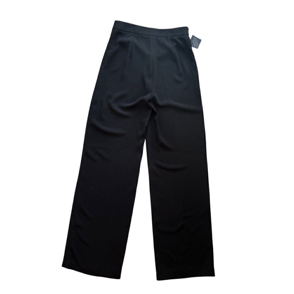Nasty Gal Black Wide Leg High Waist Palazzo Pants Size S - Picture 10 of 14